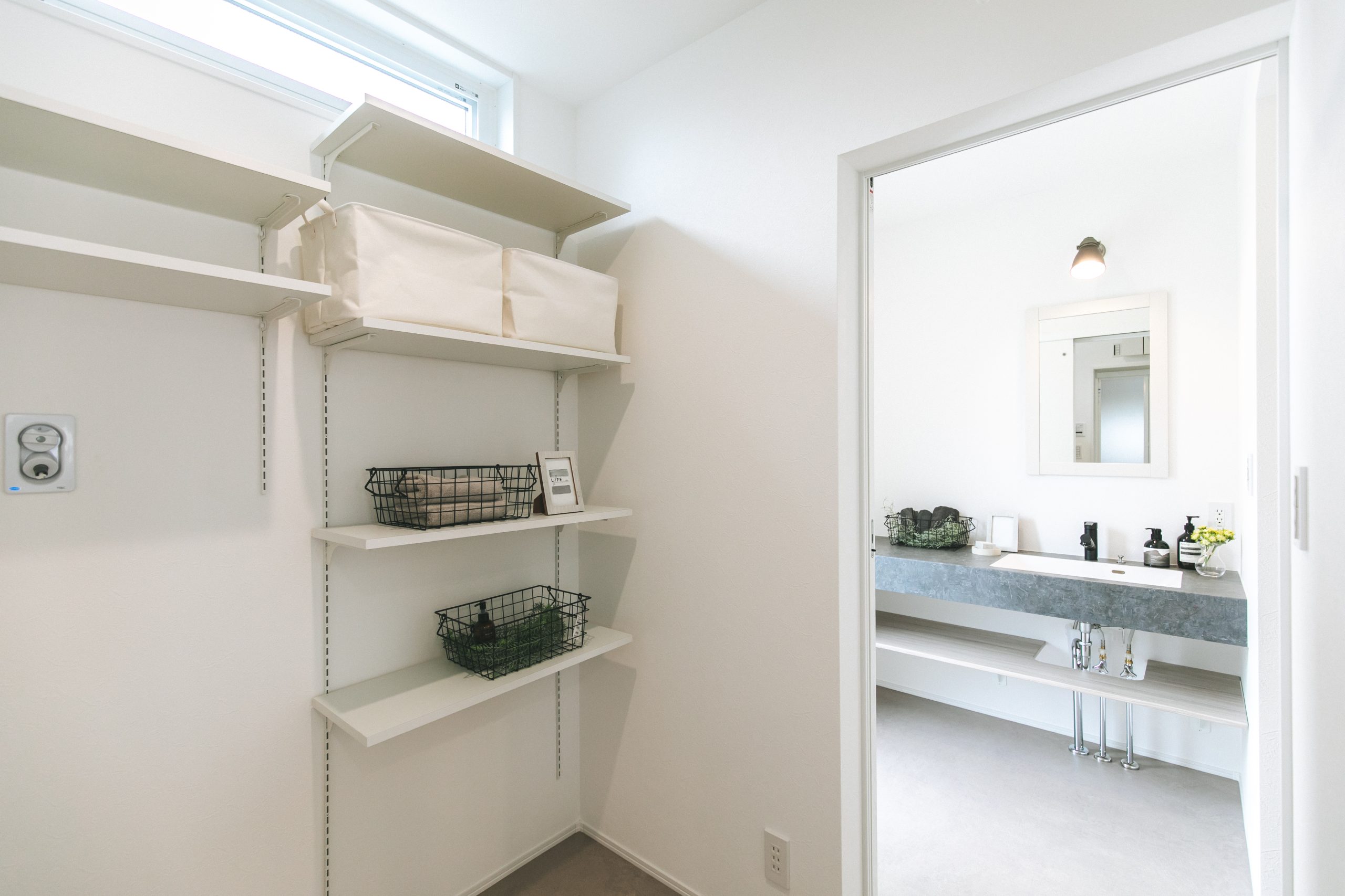 松山市森松町 平屋モデルハウス