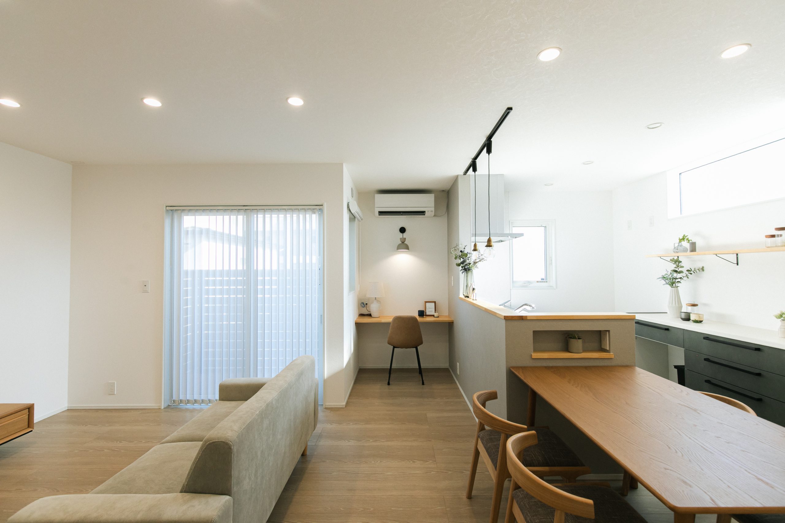 1階完結型の平屋風な生活