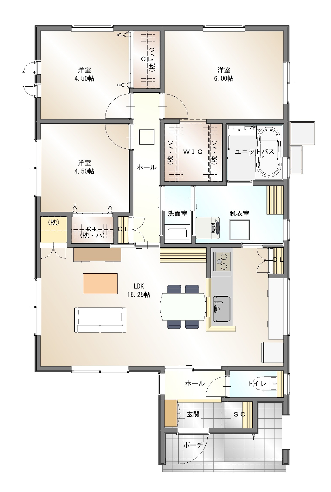 【福山北店】福山市御幸町モデルハウス