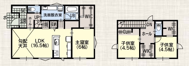 【マサキデッキ店】松山市保免上「1.5階建て」モデルハウス