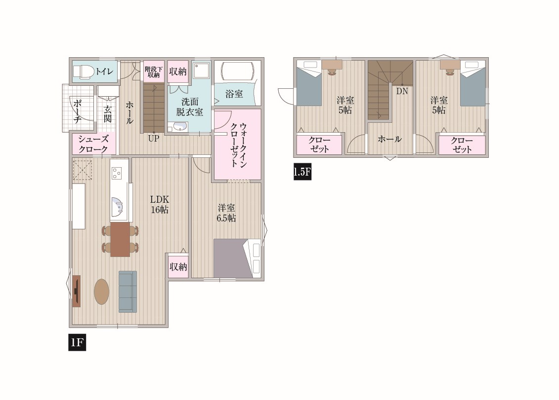 【今治店】「1.5階建て」今治市八町東モデルハウス